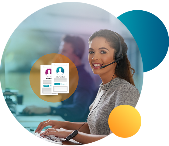 CRM-women-headset