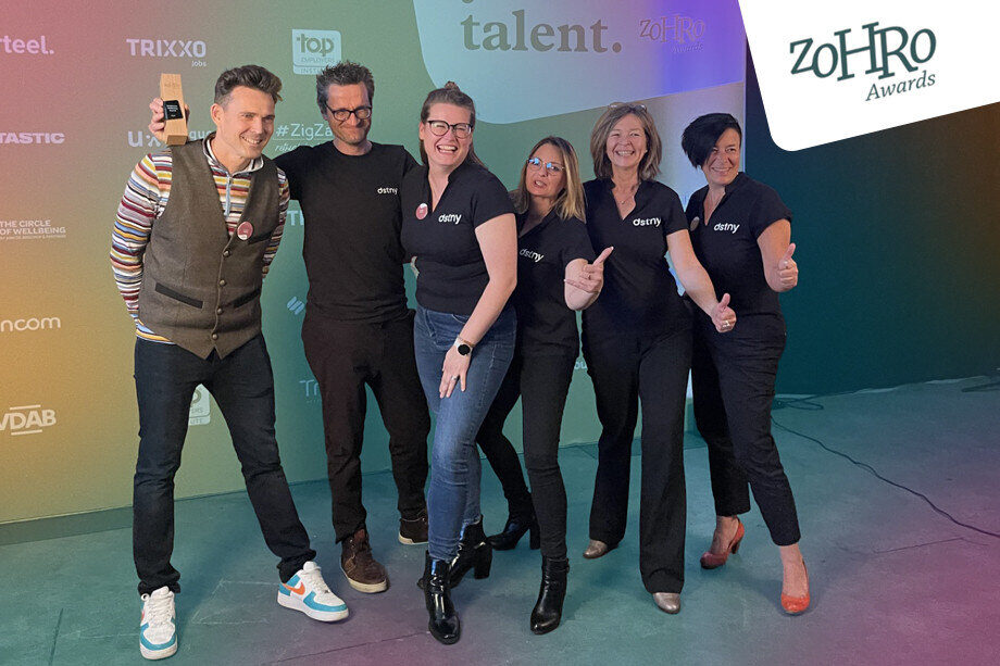 Dstny HR honored with 'Employee Wellbeing Award' | Dstny